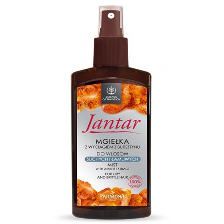 JANTAR Mgiełka do włosów suchych i łamliwych 200ml JANTAR Mgiełka do włosów suchych i łamliwych 200ml