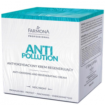 ANTI POLLUTION Antyoksydacyjny krem regenerujacy 50ml