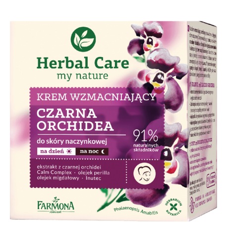 HERBAL CARE Krem wzmacniający CZARNA ORCHIDEA 50ml HERBAL CARE Krem wzmacniający CZARNA ORCHIDEA 50ml