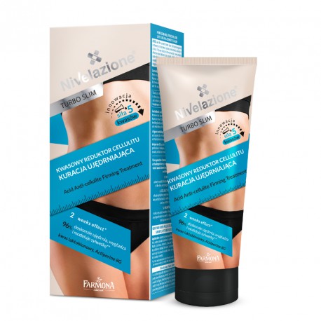 Nivelazione turbo slim Kwasowy reduktor cellulitu - kuracja ujędrniająca 200ml Nivelazione turbo slim Kwasowy reduktor cellulitu - kuracja ujędrniająca 200ml