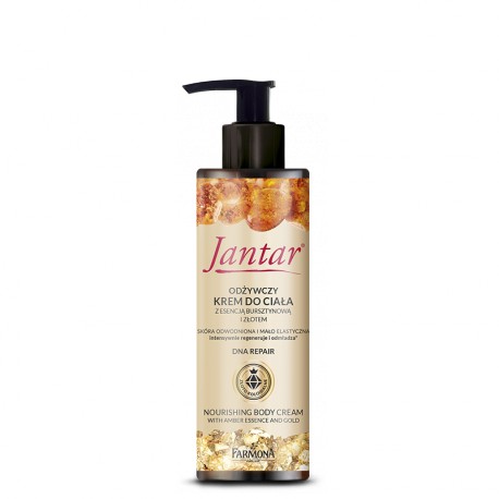 Jantar Krem do ciała ze złotem, 200ml Jantar Krem do ciała ze złotem, 200ml
