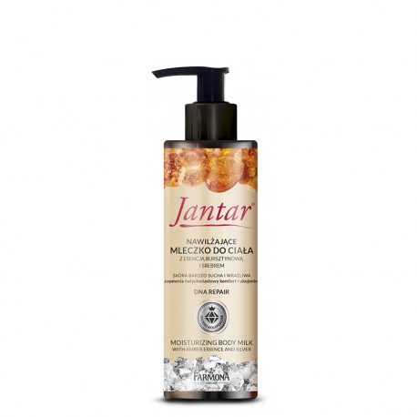 Jantar Mleczko do ciała ze srebrem, 200ml Jantar Mleczko do ciała ze srebrem, 200ml