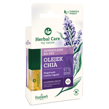 Herbal Care Superolejek do ust CHIA 5ml Herbal Care Superolejek do ust CHIA 5ml