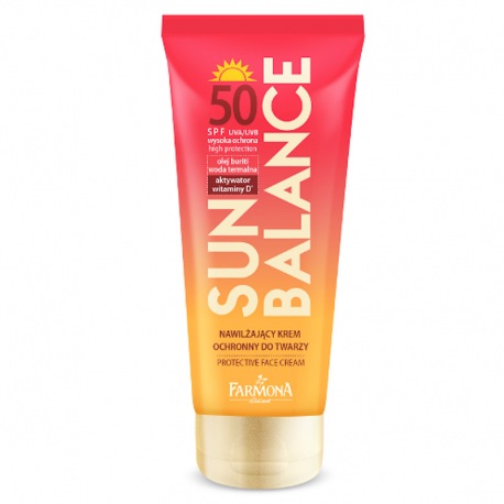 SUN BALANCE Krem ochronny do twarzy SPF50 50ml SUN BALANCE Krem ochronny do twarzy SPF50 50ml