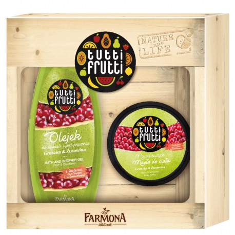 Zestaw Tutti Frutti Gruszka&Żurawina Zestaw Tutti Frutti Gruszka&Żurawina