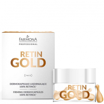 RETIN GOLD Dermokapsułki ujędrniające 100% retinol 