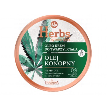 Herbs Oleo krem OLEJ KONOPNY, 100ml