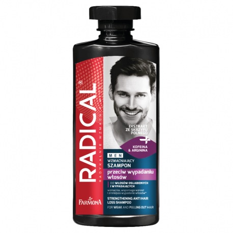 RADICAL MEN Wzmacniający szampon przeciw wypadaniu włosów 400ml