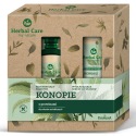 Zestaw Herbal Care pielęgnacja włosów Konopie (szampon, serum) (data ważności 30.09.2023r.)