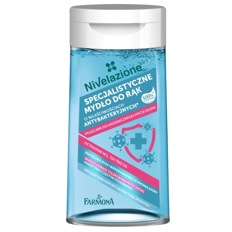 NIVELAZIONE Specjalistyczne mydło do rąk o właściwościach antybakteryjnych 100 ml NIVELAZIONE Specjalistyczne mydło do rąk o właściwościach antybakteryjnych 100 ml