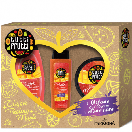 Zestaw Tutti Frutti Brzoskwinia & Mango Zestaw Tutti Frutti Brzoskwinia & Mango