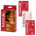 RADICAL Regenerujący zabieg laminacji włosów (maska 15ml, booster 15ml, serum 5ml)