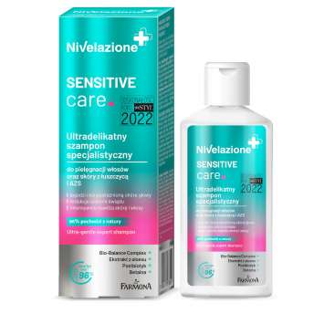 NIVELAZIONE Ultradelikatny szampon specjalistyczny do pielęgnacji włosów oraz skóry z łuszczycą i AZS 100ml