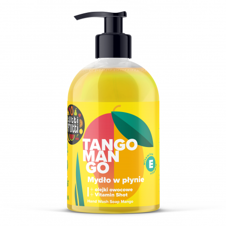Tutti Frutti TANGO MANGO mydło w płynie z olejkami owocowymi i witaminą E 500ml