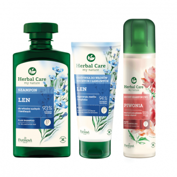 Zestaw Herbal Care z suchym szamponem 