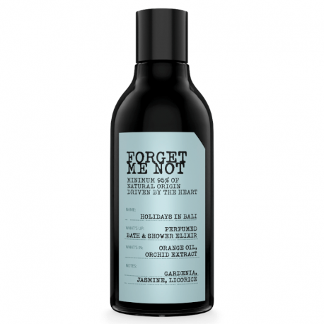 FORGET ME NOT HOLIDAYS IN BALI PERFUMED BATH & SHOWER ELIXIR, 400 ml