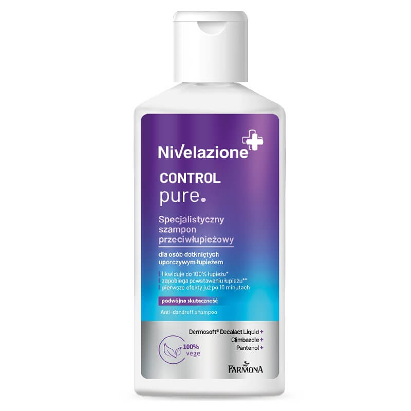 NIVELAZIONE Specjalistyczny szampon przeciwłupieżowy dla osób dotkniętych uporczywym łupieżem